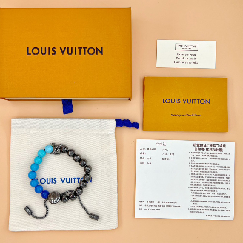 Louis Vuitton LV Beads Bracelet   M0947A - DopestKickz