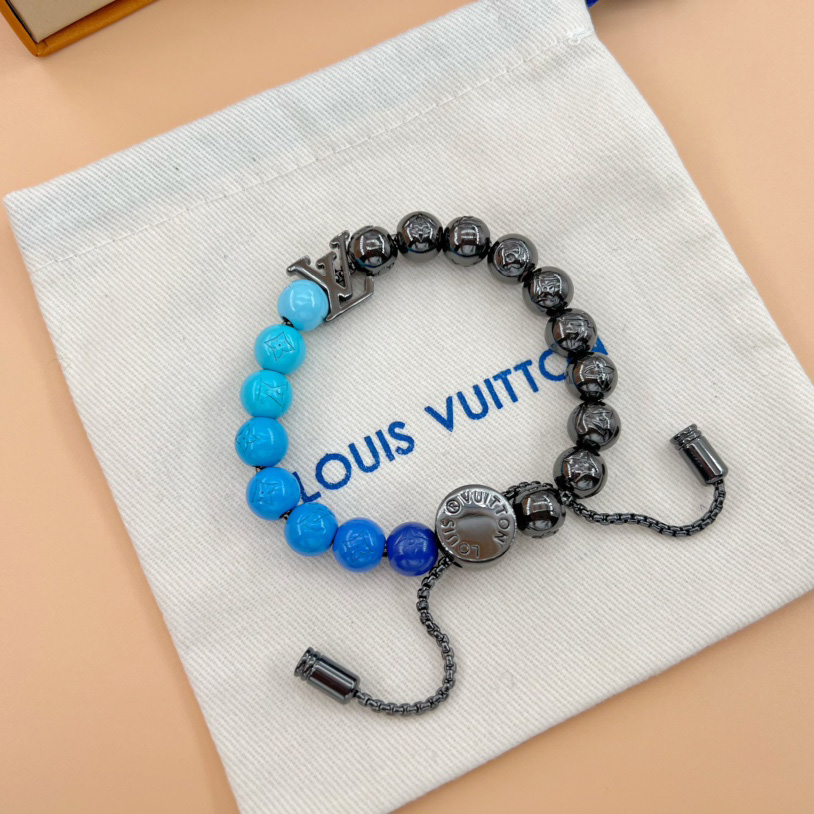 Louis Vuitton LV Beads Bracelet   M0947A - DopestKickz