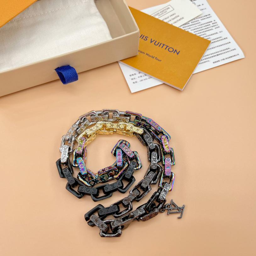 Louis Vuitton Paradise Chain Necklace   M00891 - DopestKickz