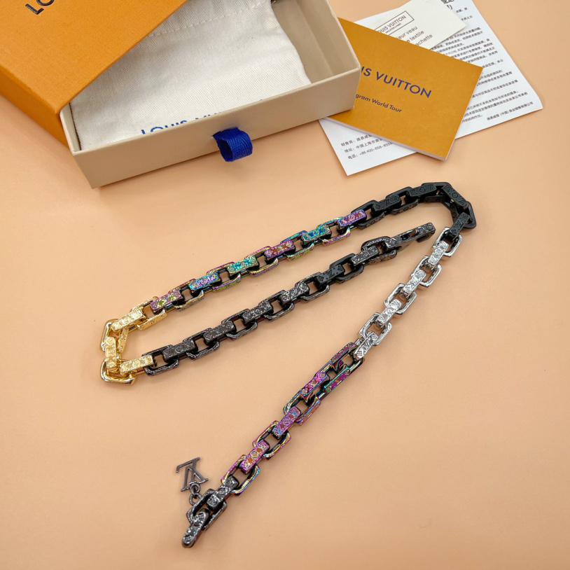 Louis Vuitton Paradise Chain Necklace   M00891 - DopestKickz