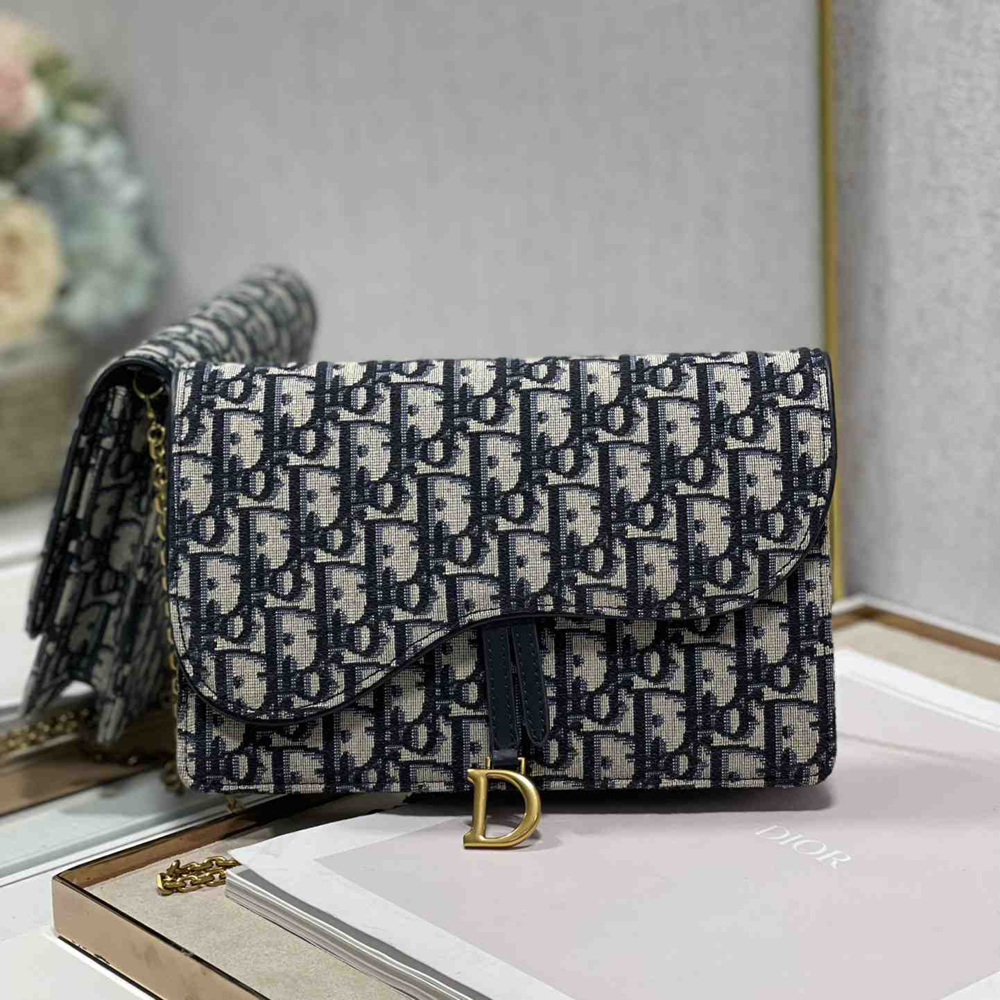 Dior Saddle Bag(22-14.5-3.5cm) - DopestKickz