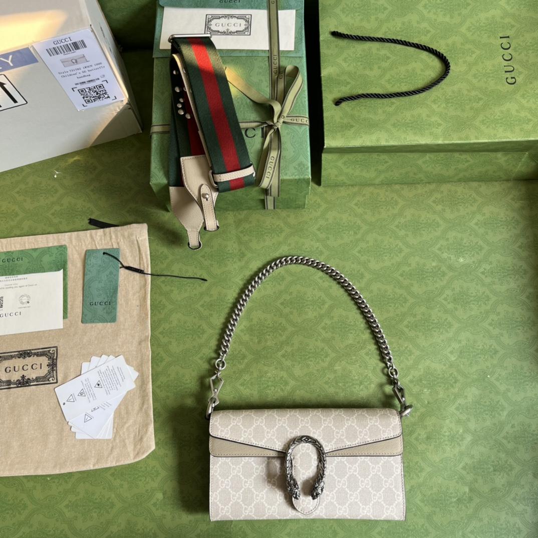 Gucci Dionysus Small Shoulder Bag(25-14-4cm)   - DopestKickz