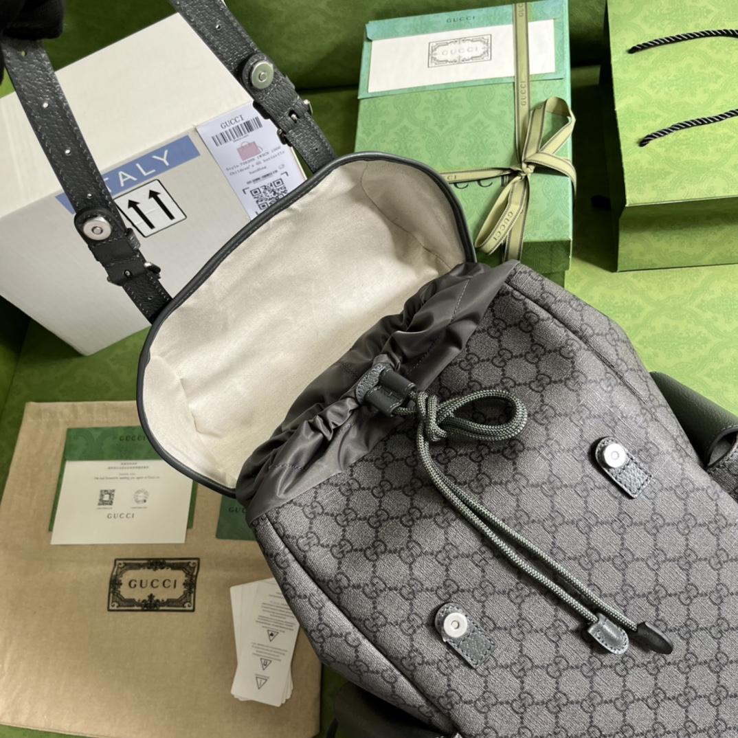 Gucci Ophidia GG Medium Backpack(24-40-16cm) - DopestKickz