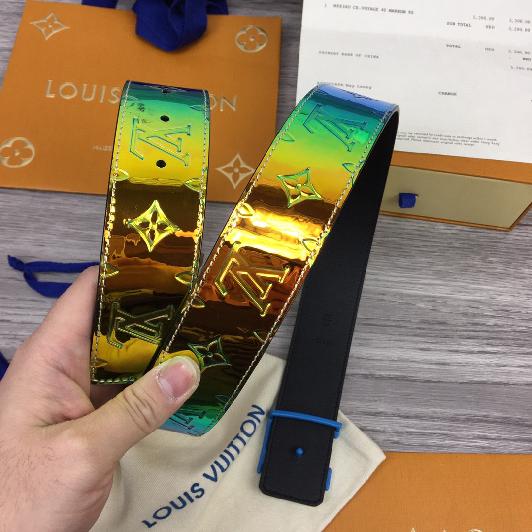 Louis Vuitton 40MM Reversible Belt - DopestKickz