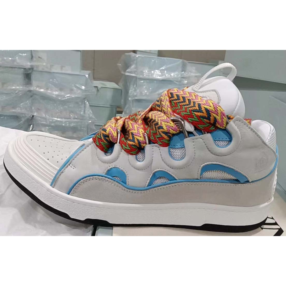 Lanvin Curb Batman Sneakers - DopestKickz