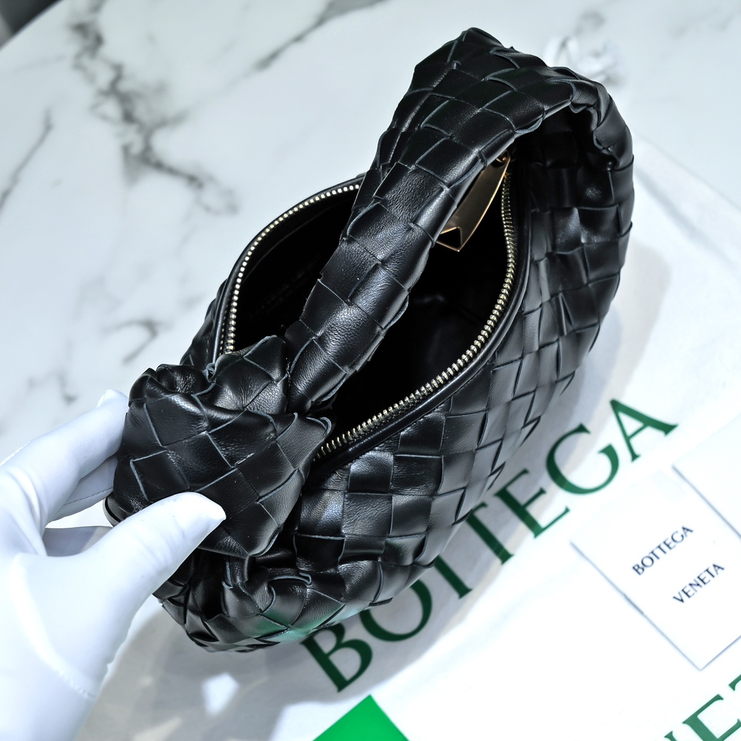 Bottega Veneta Mini Jodie Intrecciato Leather Top Handle Bag(28-23-8cm) - DopestKickz