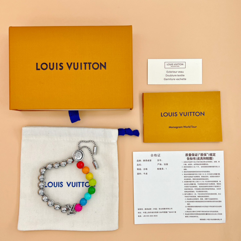Louis Vuitton LV Beads Bracelet   M0934A - DopestKickz
