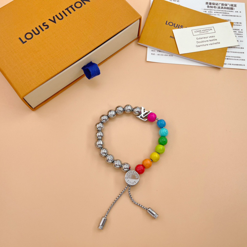Louis Vuitton LV Beads Bracelet   M0934A - DopestKickz