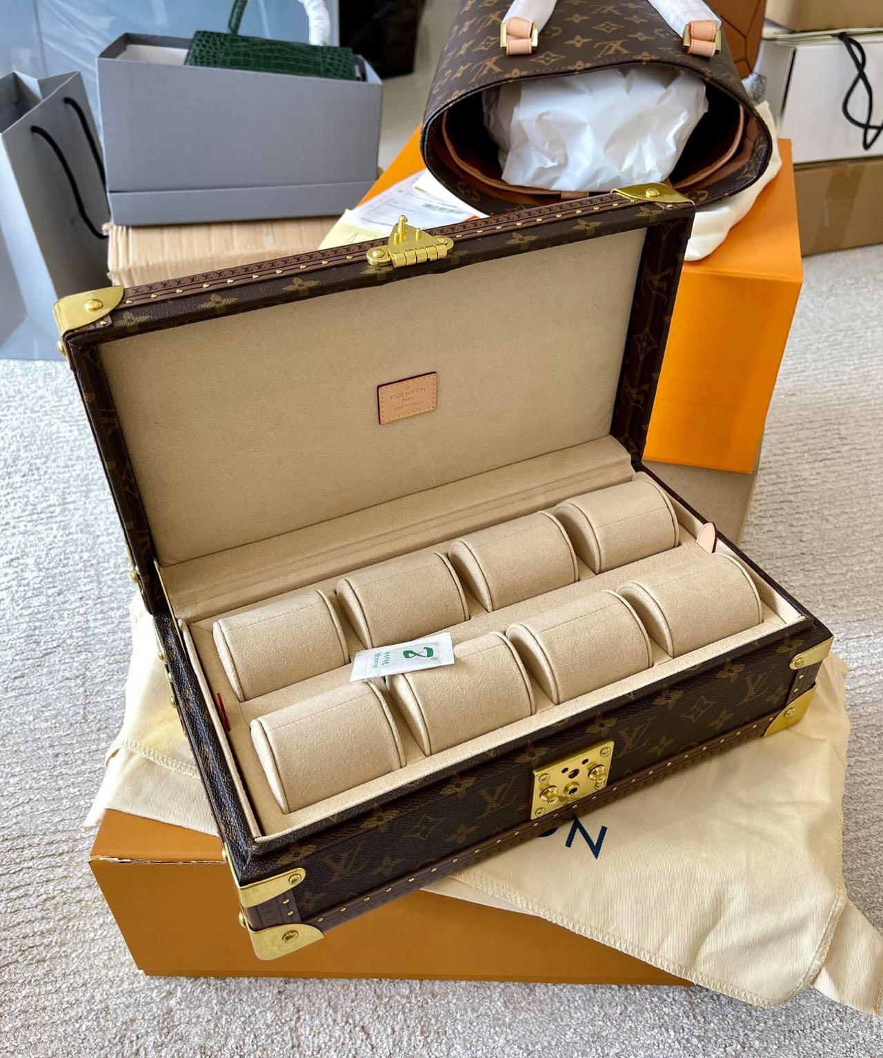 Louis Vuitton Coffret Eight Montres Watch Trunk - DopestKickz