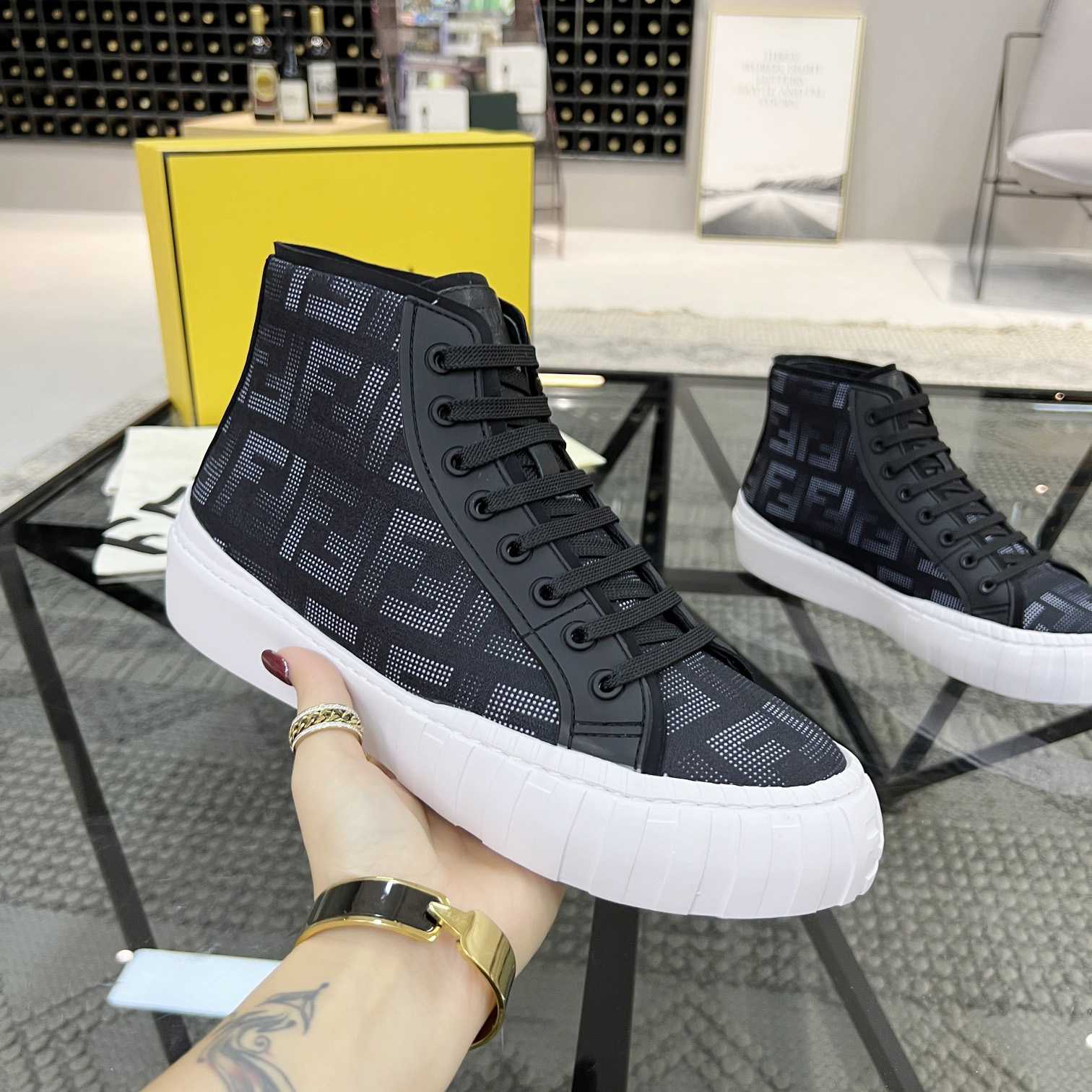 Fendi Logo Sneaker - DopestKickz