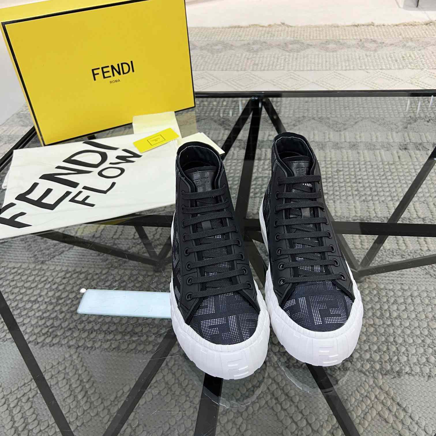 Fendi Logo Sneaker - DopestKickz