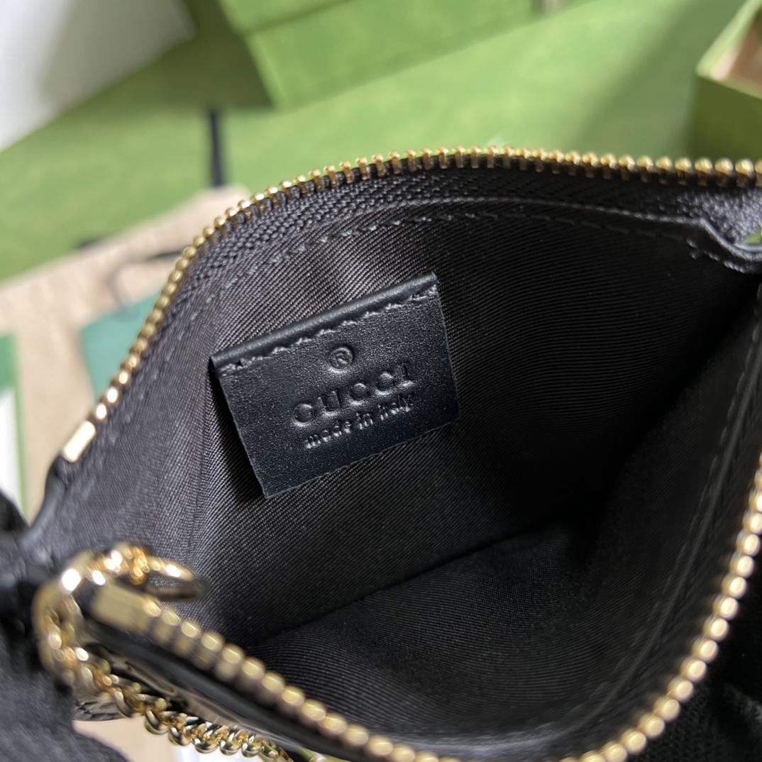 Gucci Signature Key Case(12-7.5-1.5cm) - DopestKickz