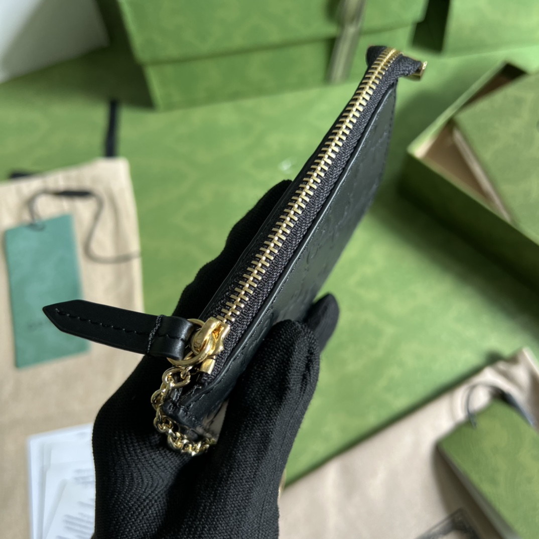 Gucci Signature Key Case(12-7.5-1.5cm) - DopestKickz