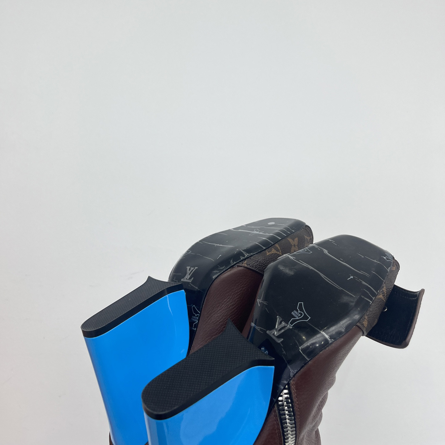 Louis Vuitton Patti Wedge Half Boot - DopestKickz