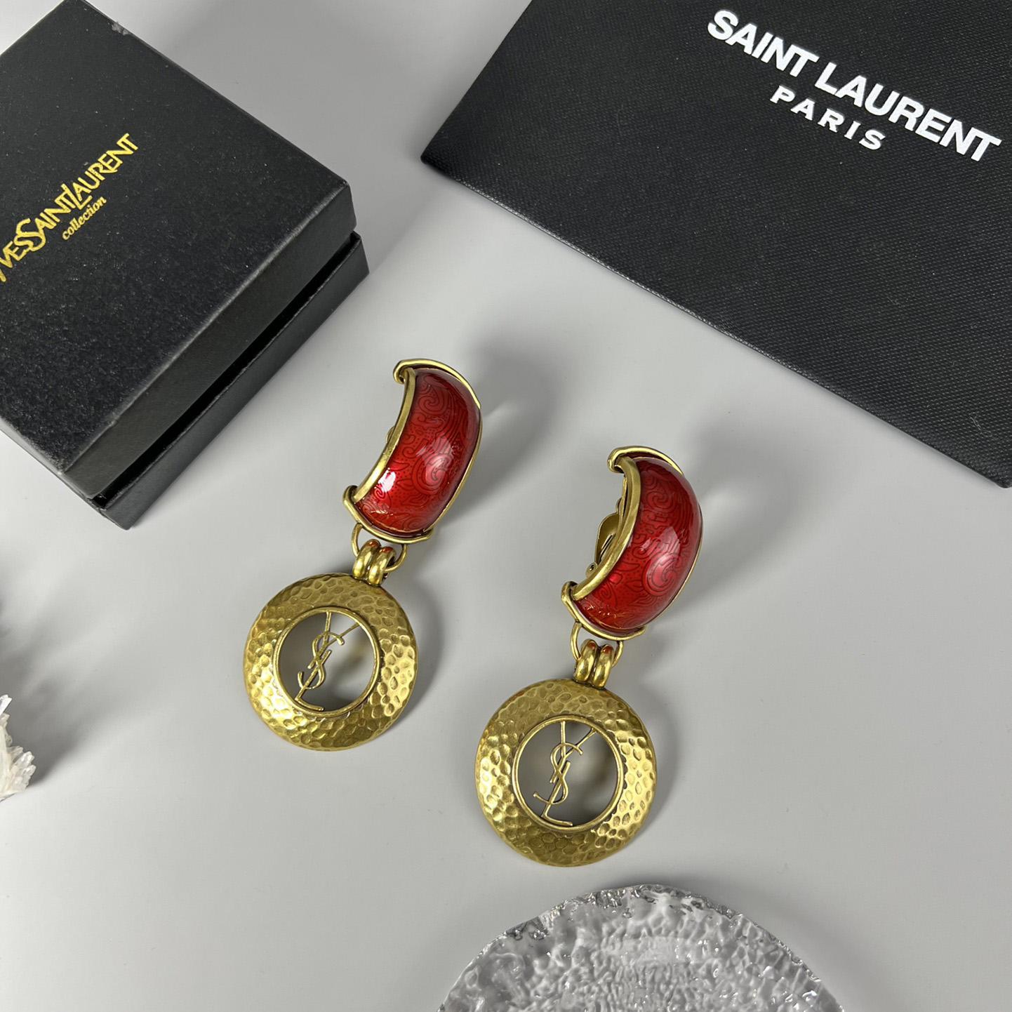 Saint Laurent Earrings - DopestKickz