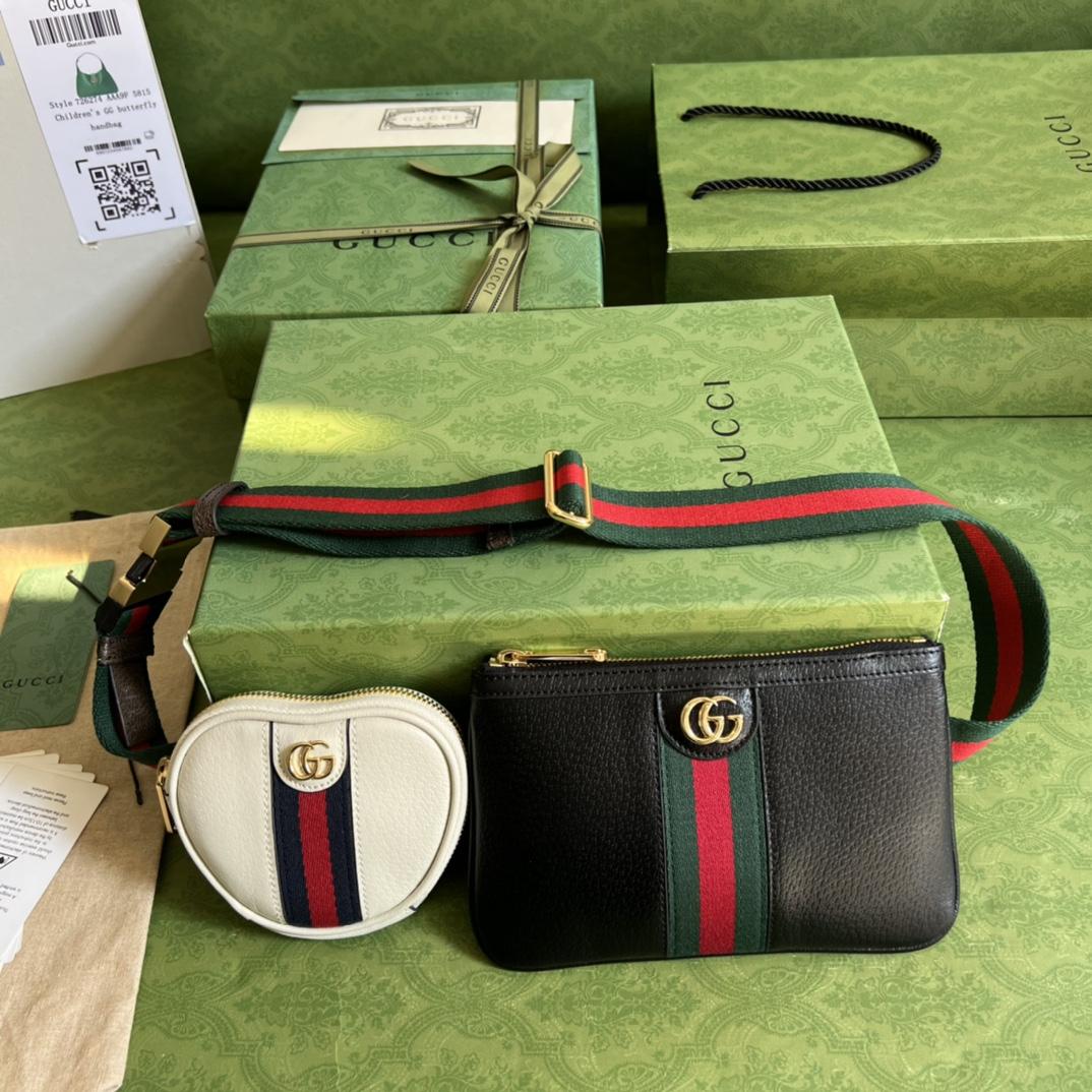 Gucci Ophidia Heart Utility Belt(12-11-2cm/20-13cm) - DopestKickz