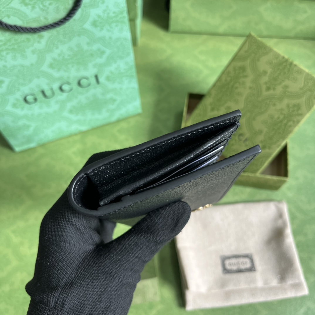 Gucci GG Marmont leather long ID wallet - DopestKickz