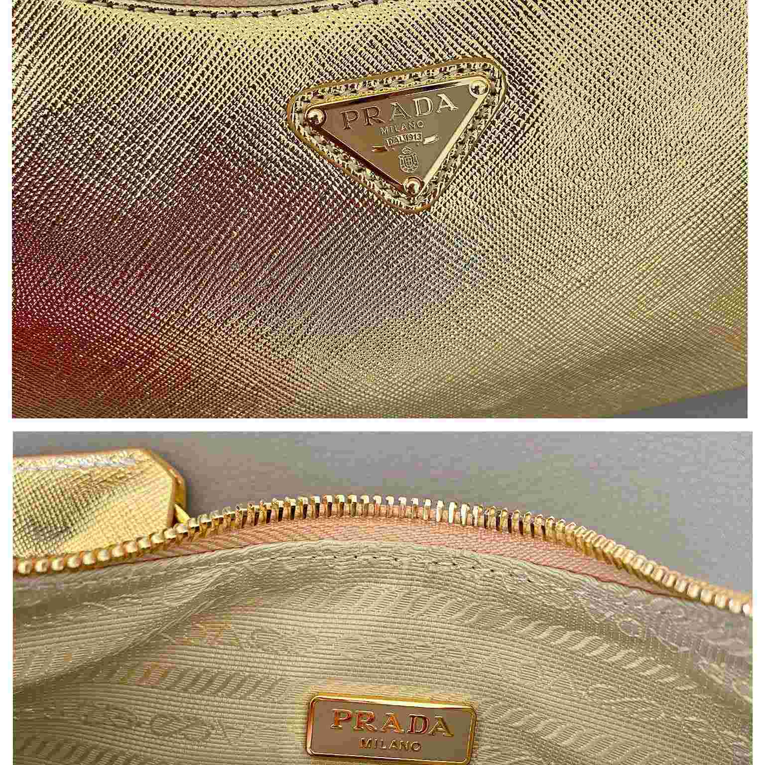 Prada Saffiano Leather Mini Bag(23-17-6.5cm) - DopestKickz