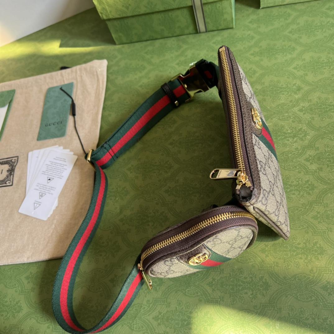 Gucci Ophidia GG Heart Utility Belt(12-11-2cm/20-13cm) - DopestKickz
