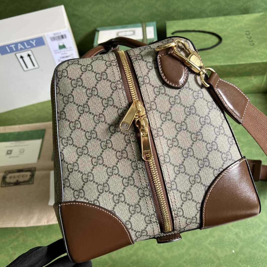 Gucci Duffle Bag With Interlocking G(42-26-24cm) - DopestKickz