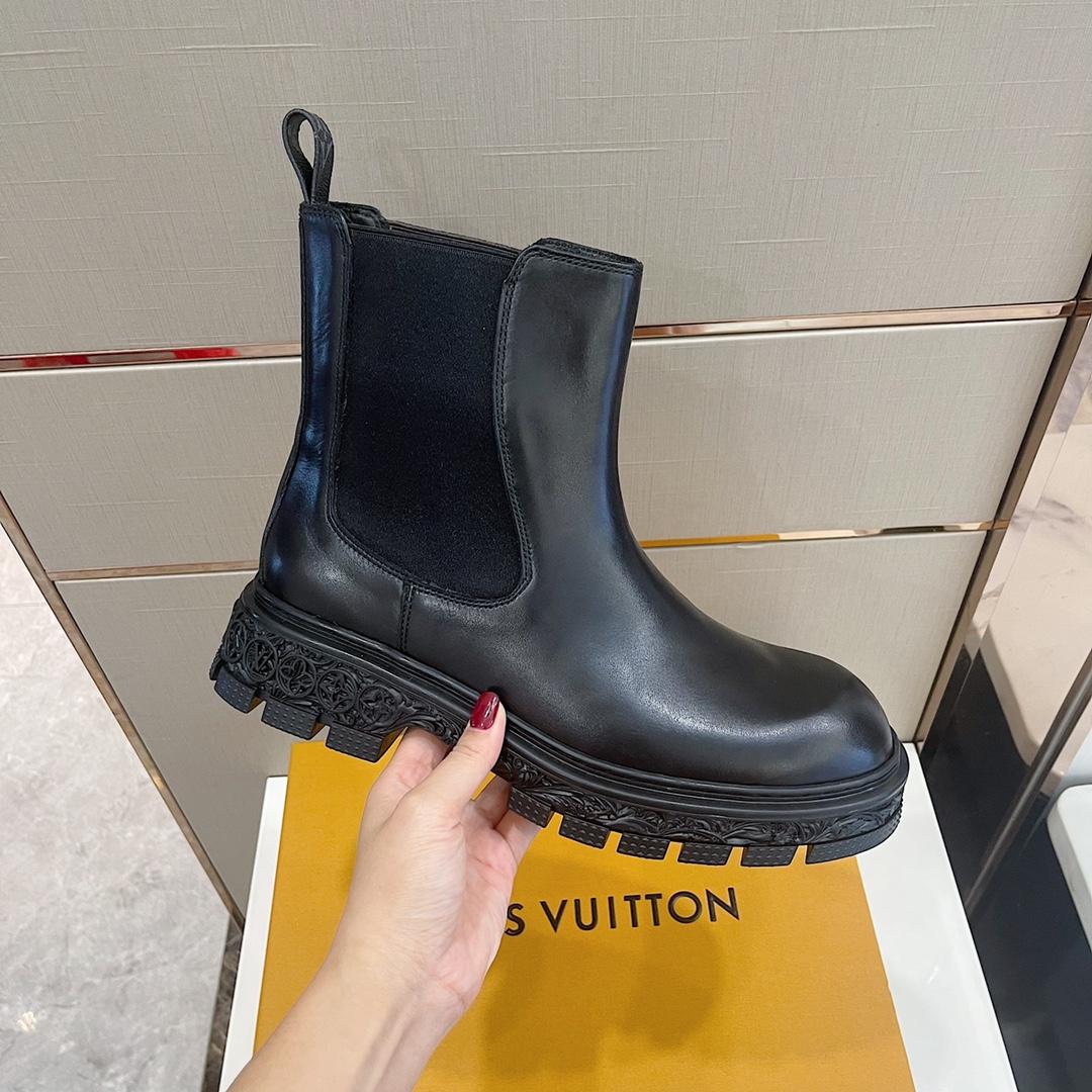 Louis Vuitton LV Baroque Chelsea Boot    1AAHB7 - DopestKickz