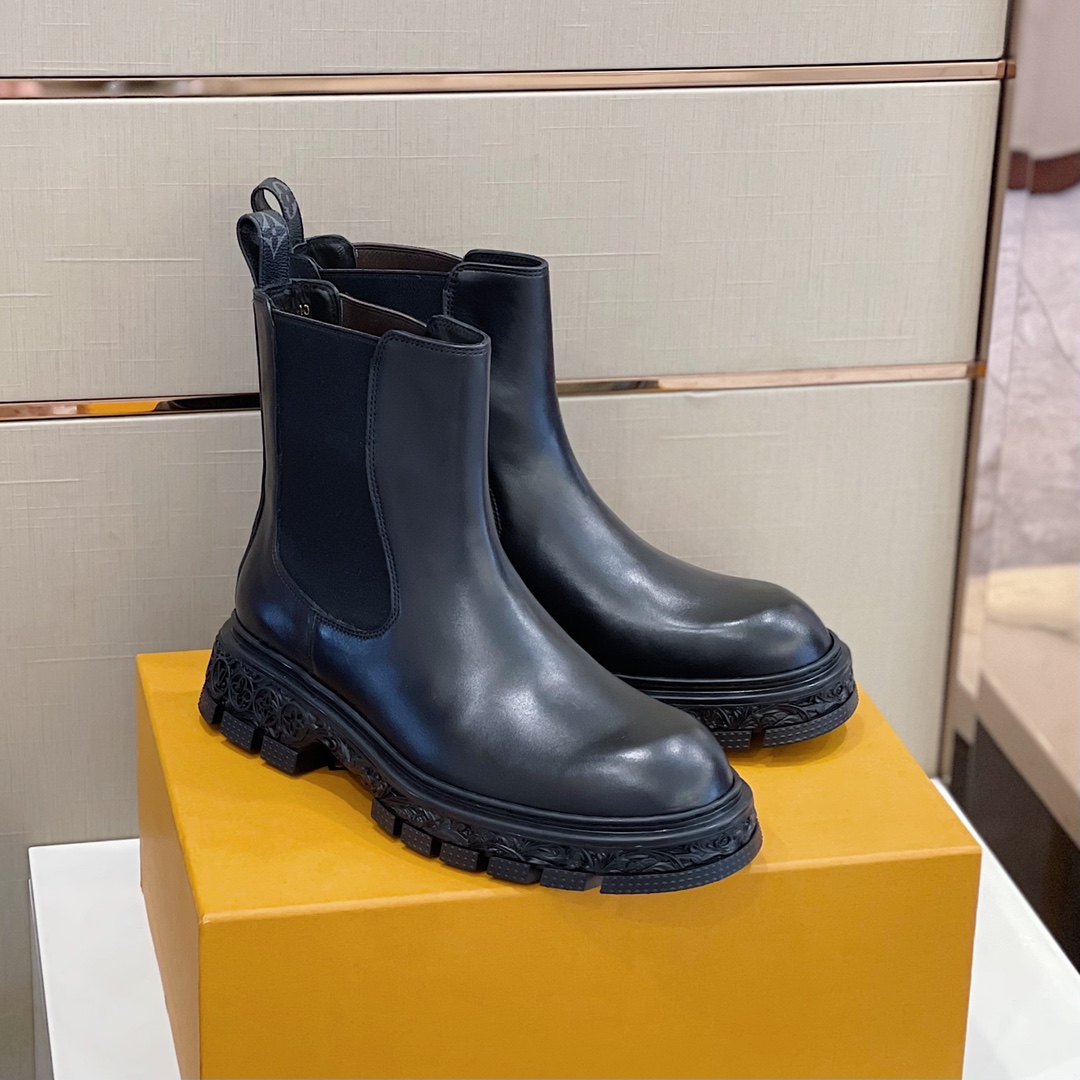 Louis Vuitton LV Baroque Chelsea Boot    1AAHB7 - DopestKickz
