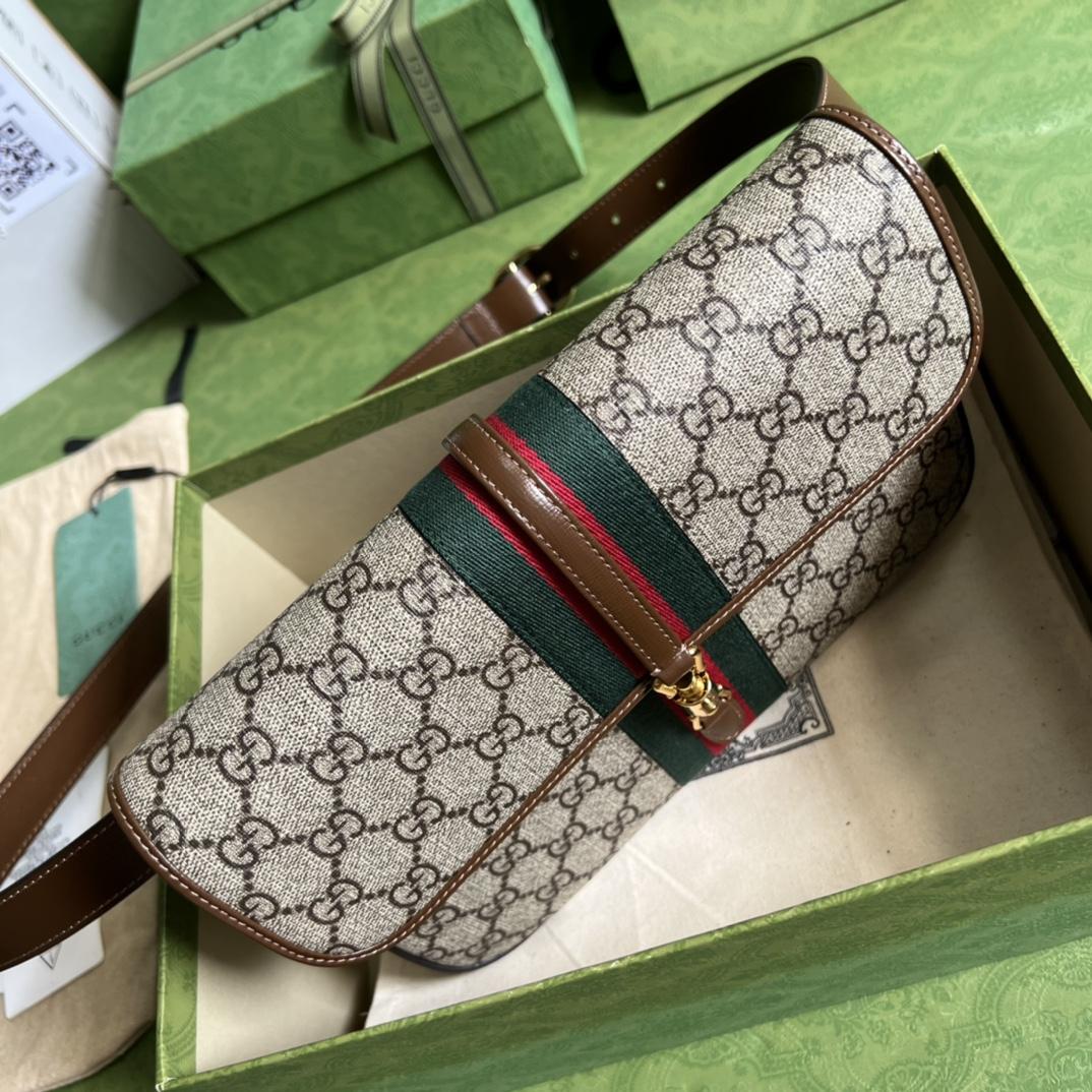 Gucci Jackie 1961 Belt Bag(23-16-3cm) - DopestKickz