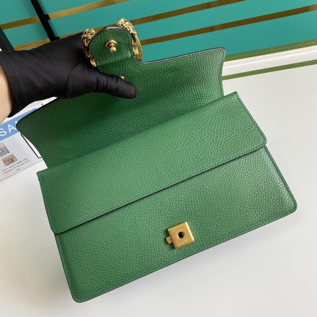 Gucci Dionysus leather shoulder bag(28-17-9cm)   - DopestKickz