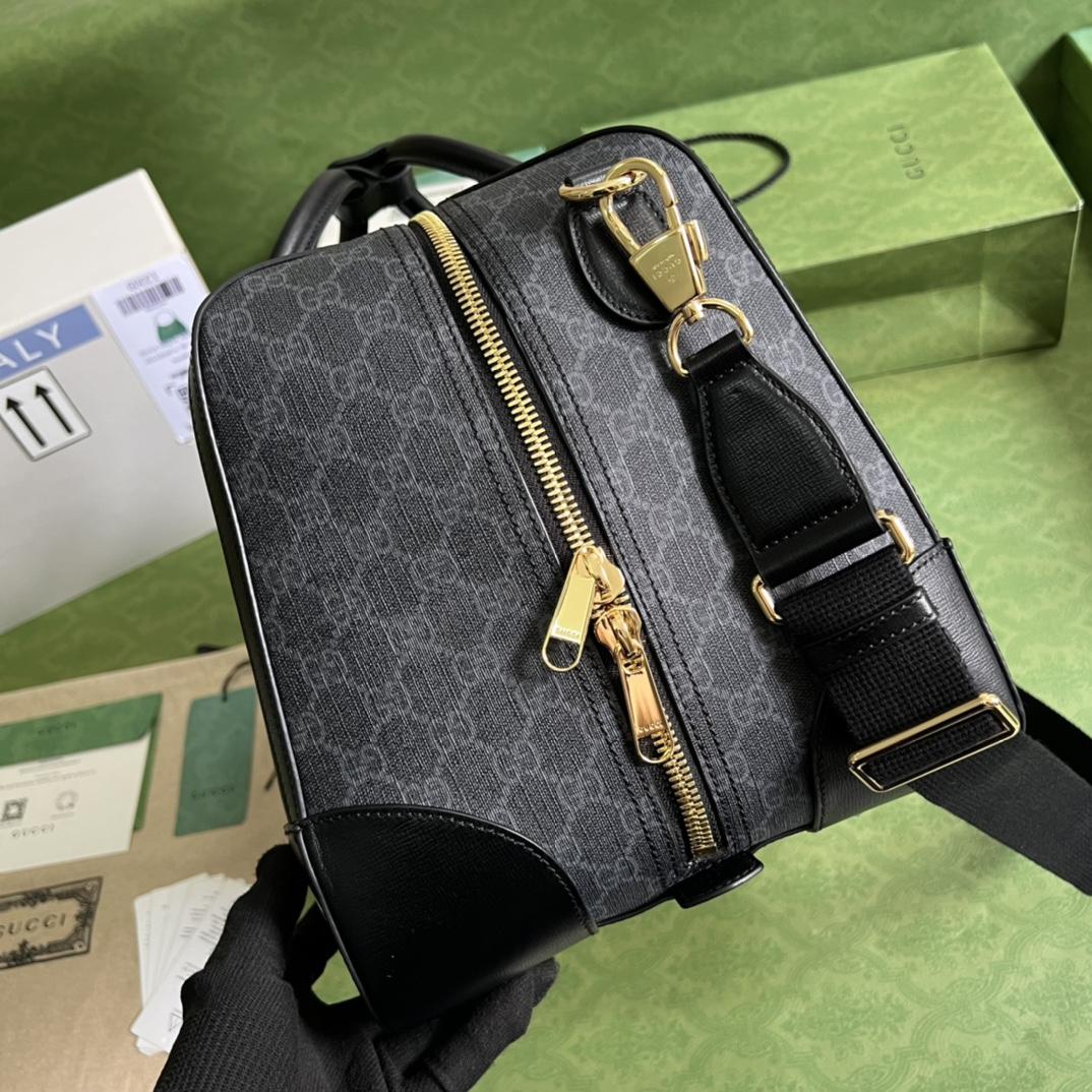 Gucci Duffle Bag With Interlocking G(42-26-24cm) - DopestKickz