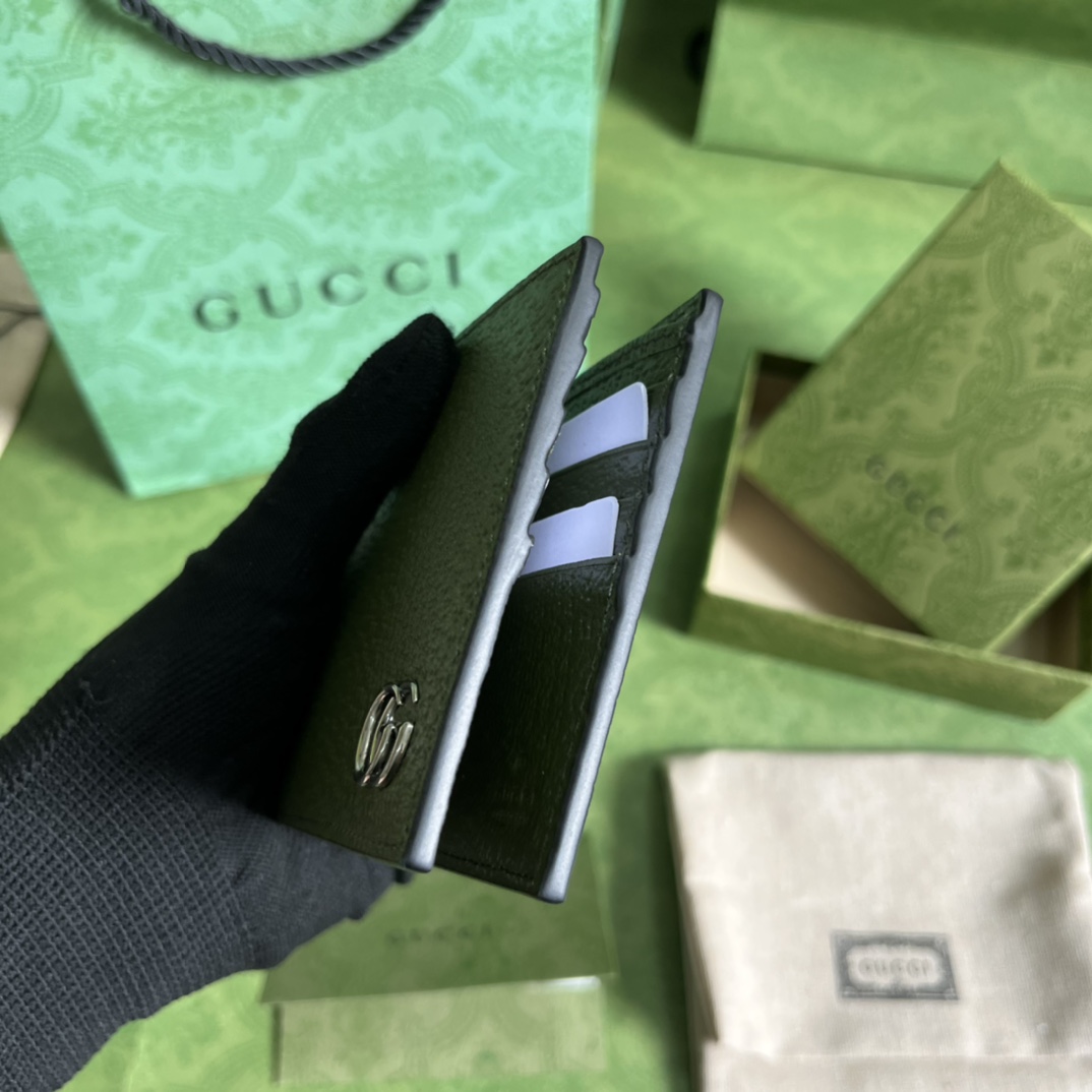 Gucci GG Marmont Leather Bi-Fold Wallet(21-9cm) - DopestKickz