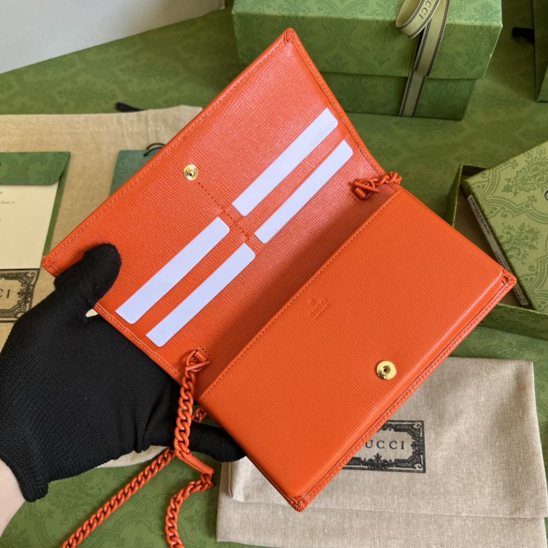 Gucci Horsebit 1955 Wallet With Chain(19-10-4cm) - DopestKickz