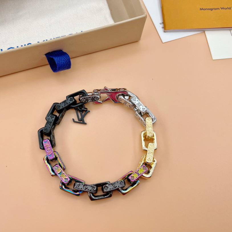 Louis Vuitton Paradise Chain Bracelet   M0070L - DopestKickz