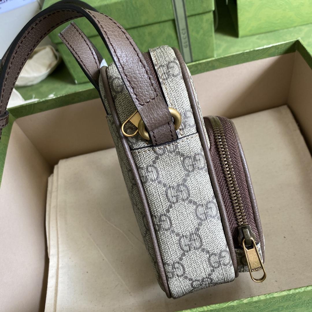 Gucci Ophidia GG Mini Bag(12-16-7cm)   - DopestKickz