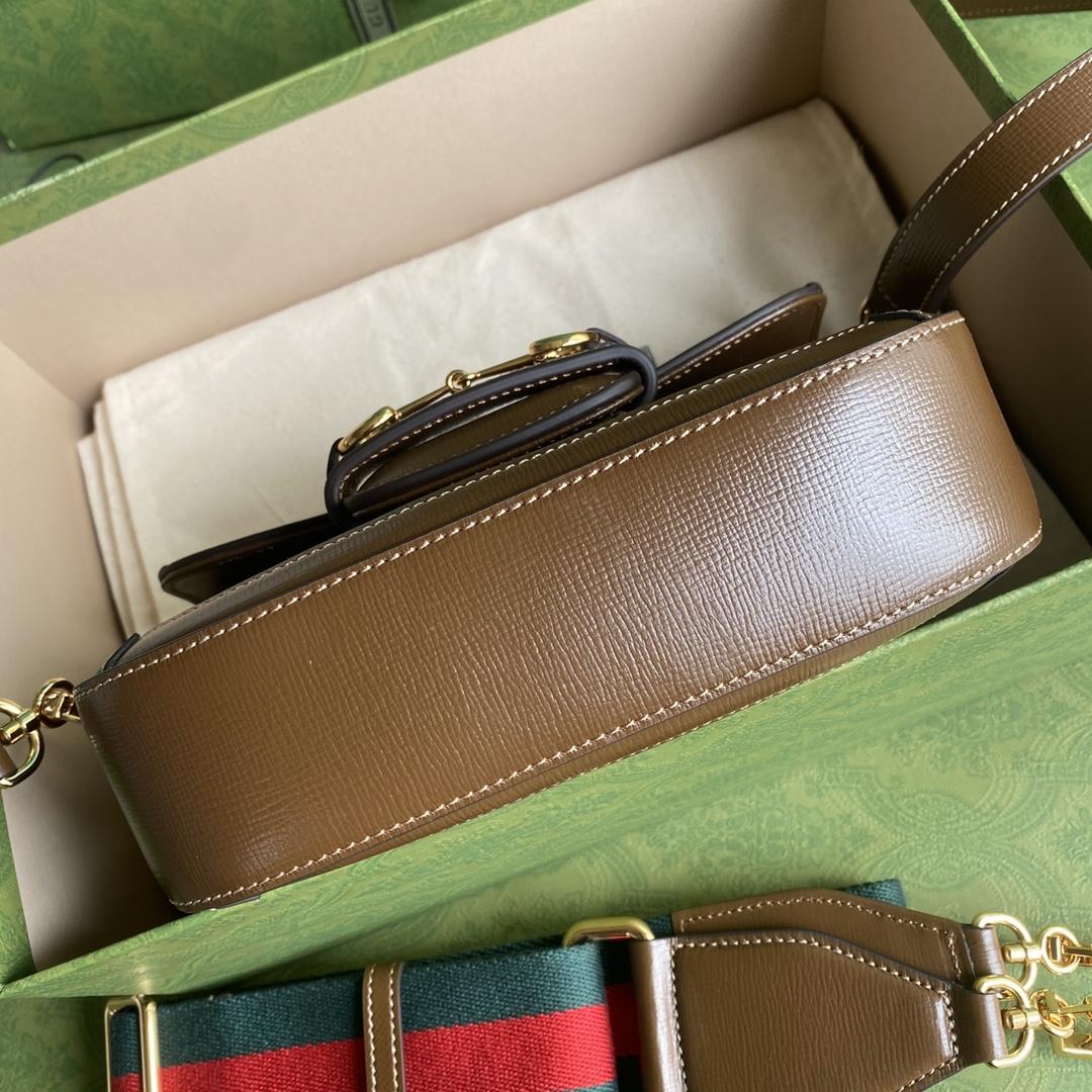Gucci Horsebit 1955 Mini Bag(20.5-14-5cm)   - DopestKickz
