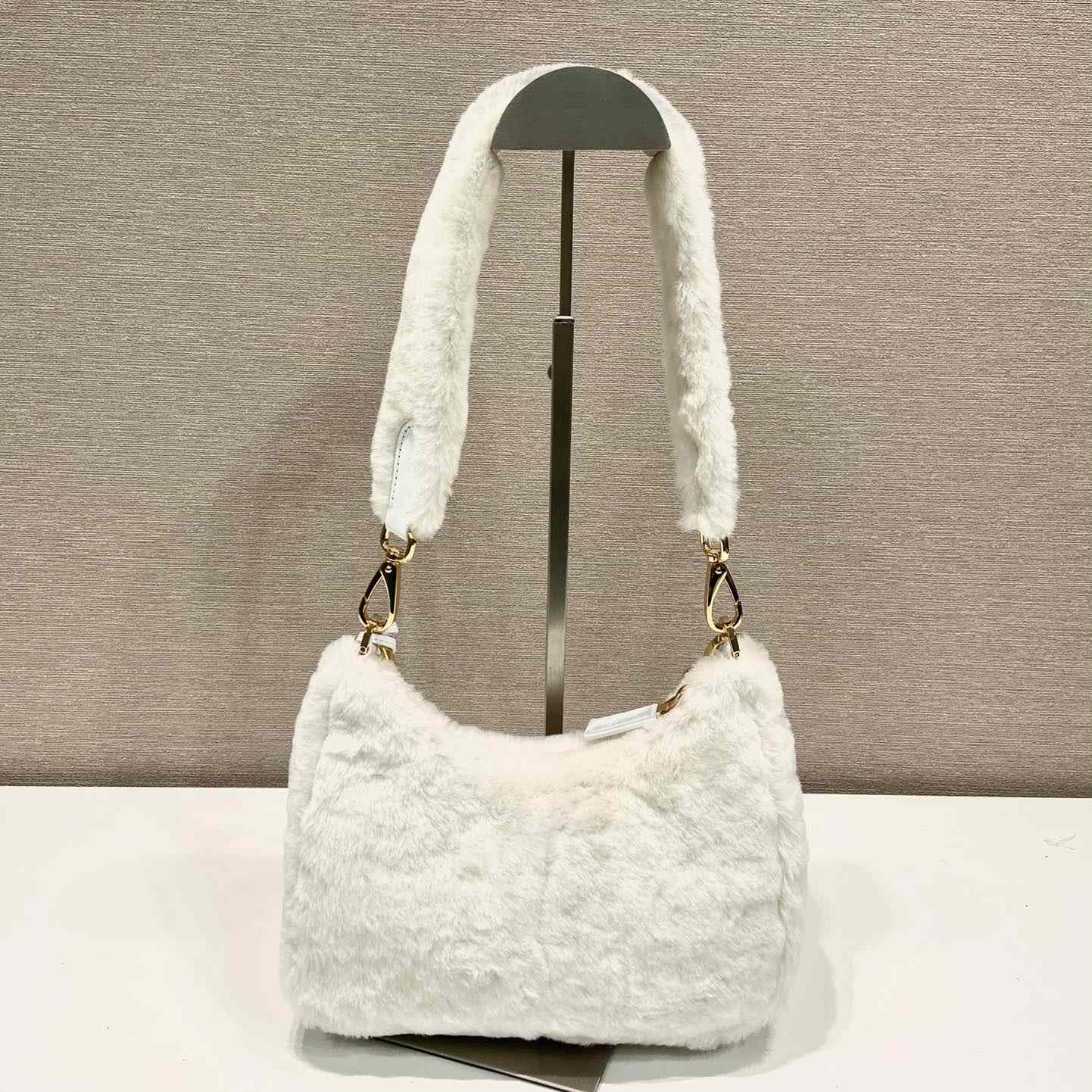 Prada Shearling Mini Bag(23-17-8cm) - DopestKickz