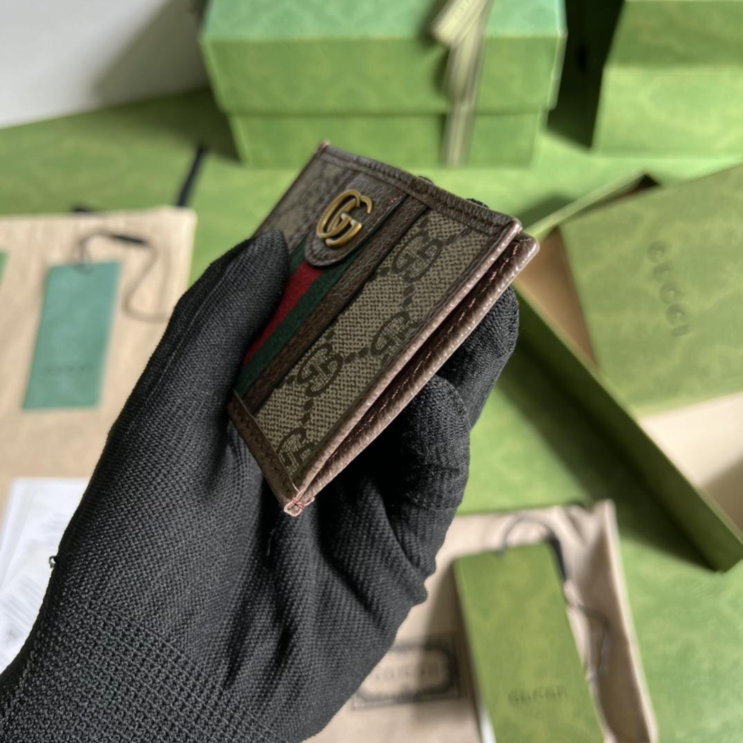 Gucci Ophidia GG Card Case(11-7cm) - DopestKickz