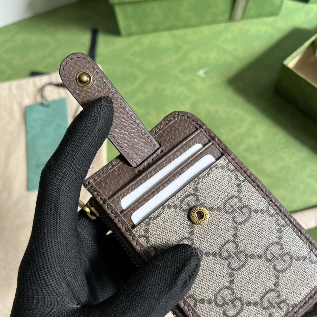 Gucci Ophidia Card Case(12-7.5-1cm) - DopestKickz