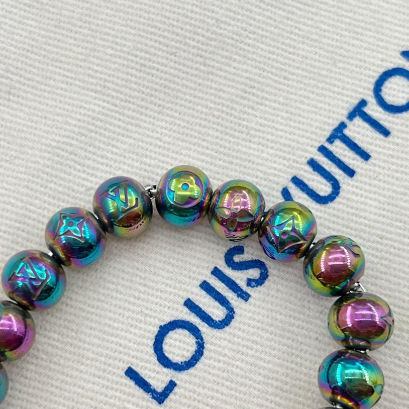 Louis Vuitton LV Beads Bracelet  - DopestKickz