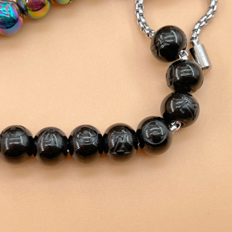 Louis Vuitton LV Beads Bracelet  - DopestKickz