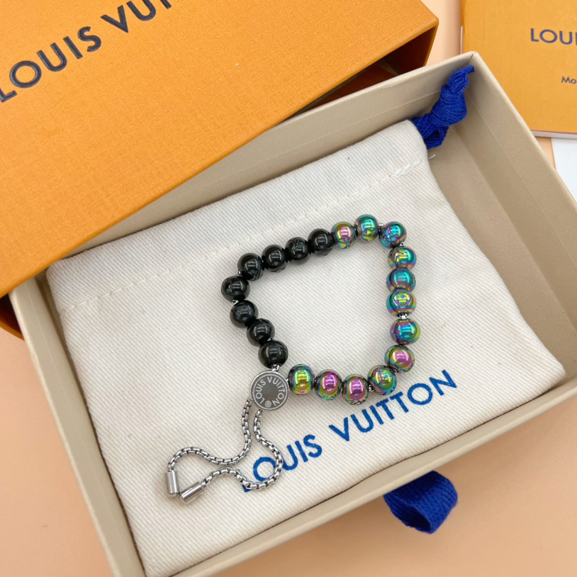 Louis Vuitton LV Beads Bracelet  - DopestKickz