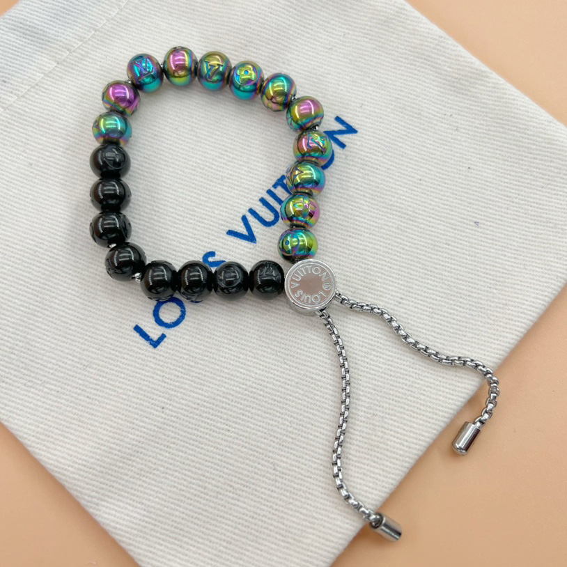 Louis Vuitton LV Beads Bracelet  - DopestKickz
