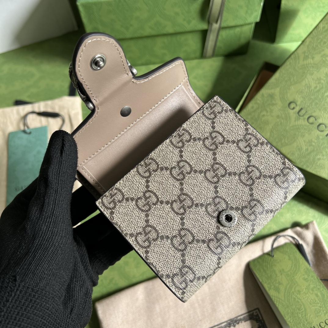 Gucci Dionysus Card Case Wallet(11-9.5-3CM) - DopestKickz