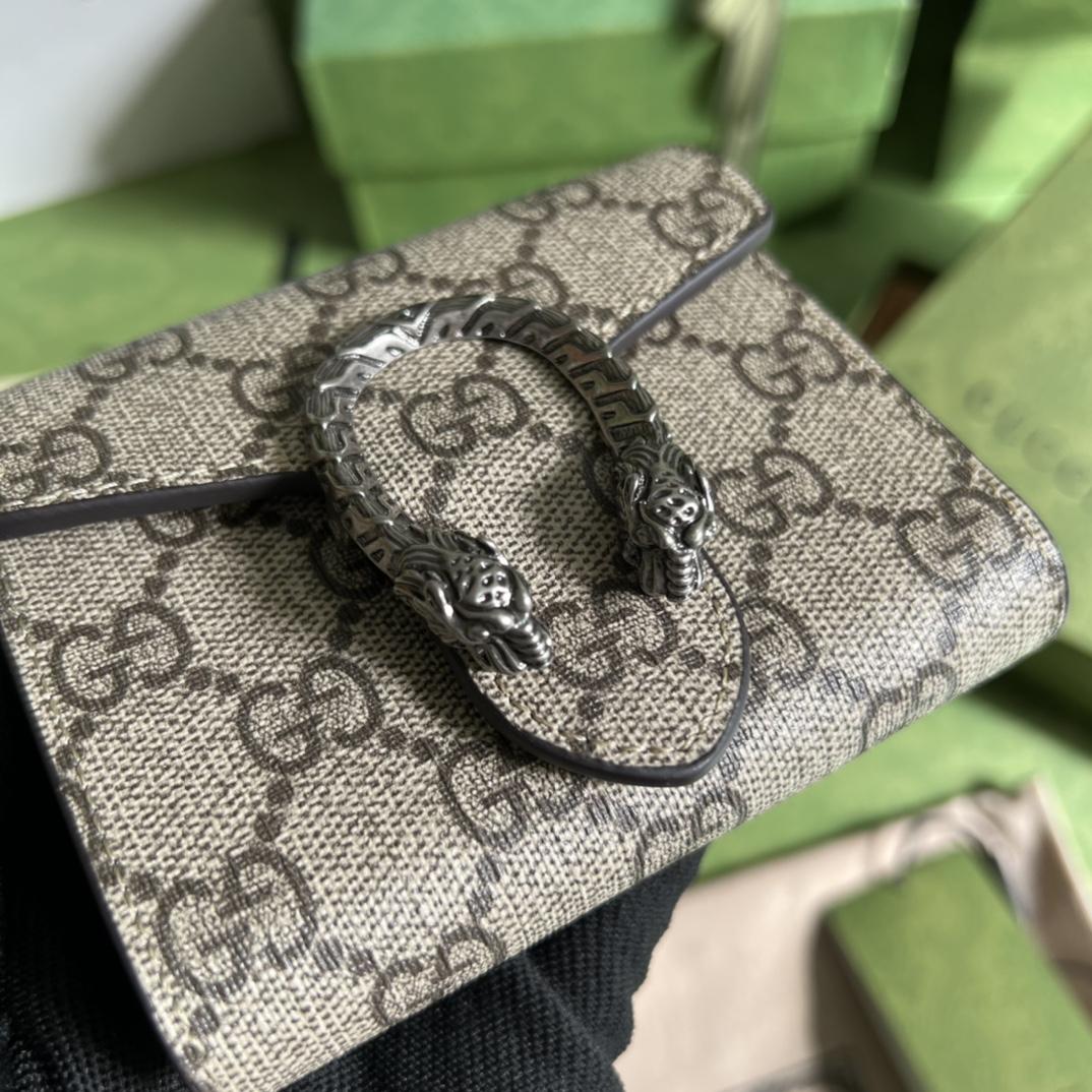 Gucci Dionysus Card Case Wallet(11-9.5-3CM) - DopestKickz