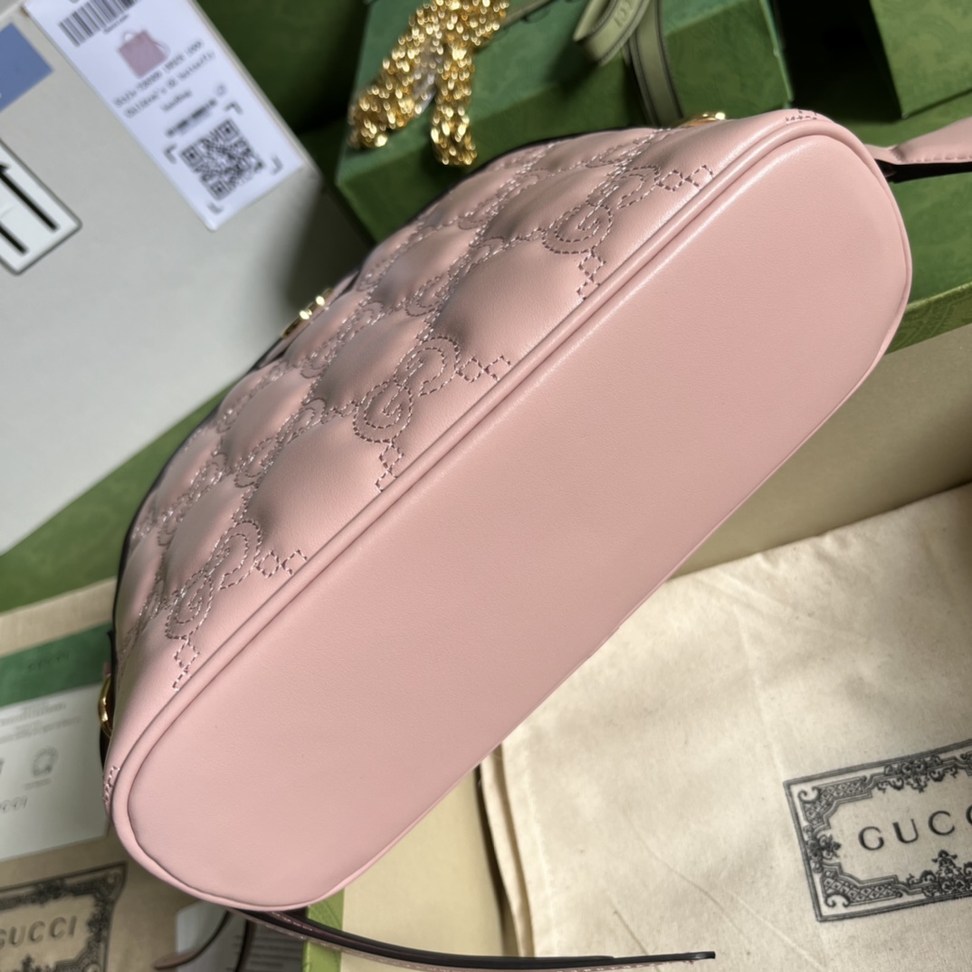 Gucci GG Matelassé Small Bag(23.5*19*8cm) - DopestKickz