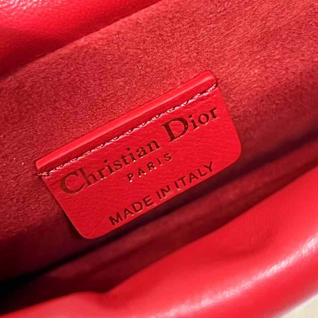 Dior Lady Dior Top Handle Drawstring Mini Bag - DopestKickz