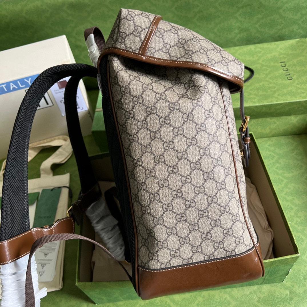 Gucci Medium Backpack With Interlocking G(26-43-18cm) - DopestKickz