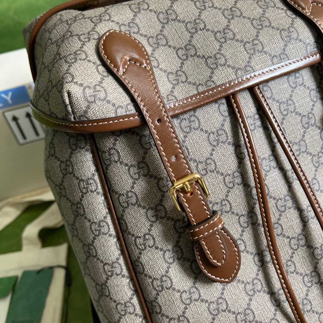Gucci Medium Backpack With Interlocking G(26-43-18cm) - DopestKickz