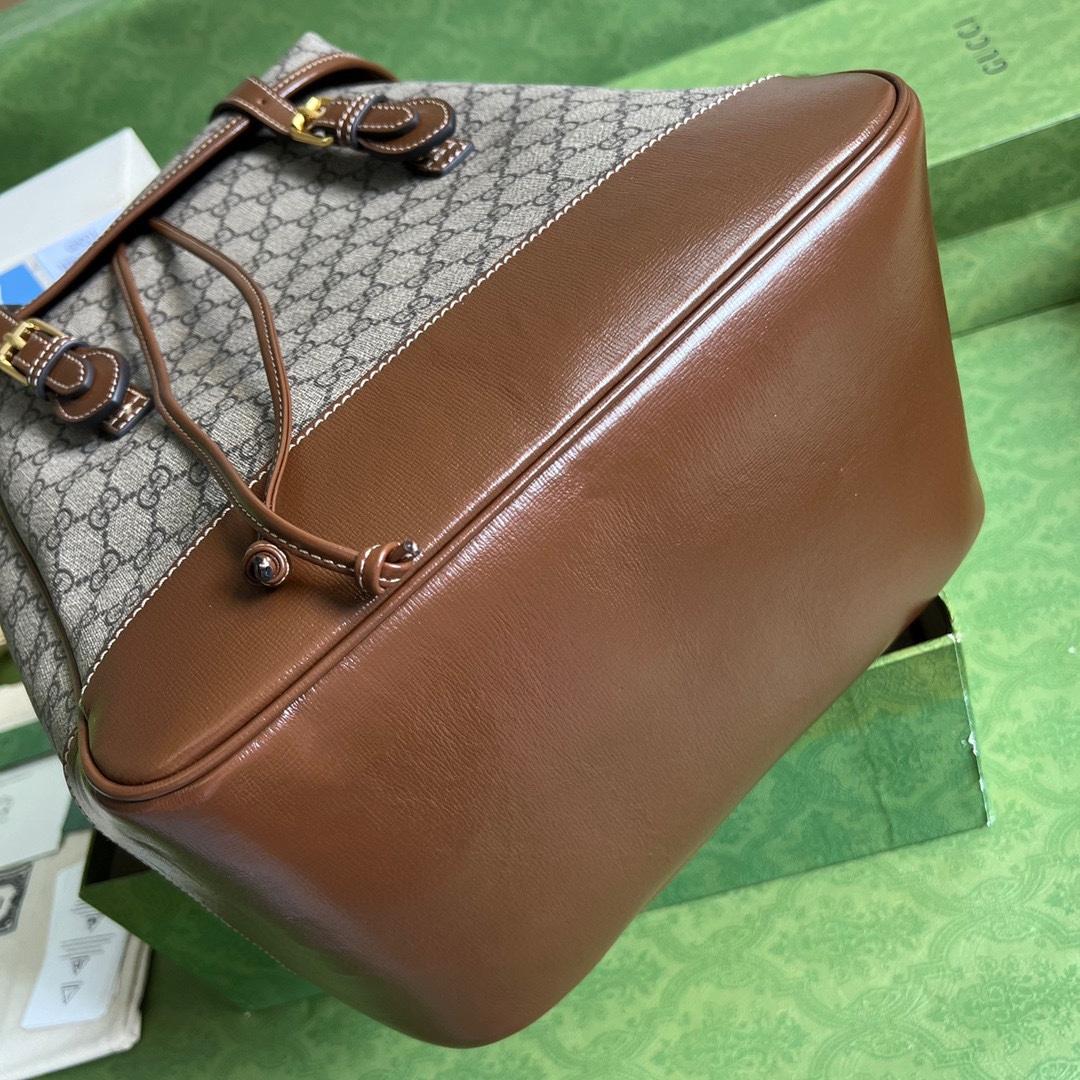 Gucci Medium Backpack With Interlocking G(26-43-18cm) - DopestKickz