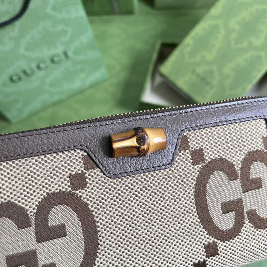Gucci Diana Jumbo GG Wallet(19*10*3cm)    - DopestKickz