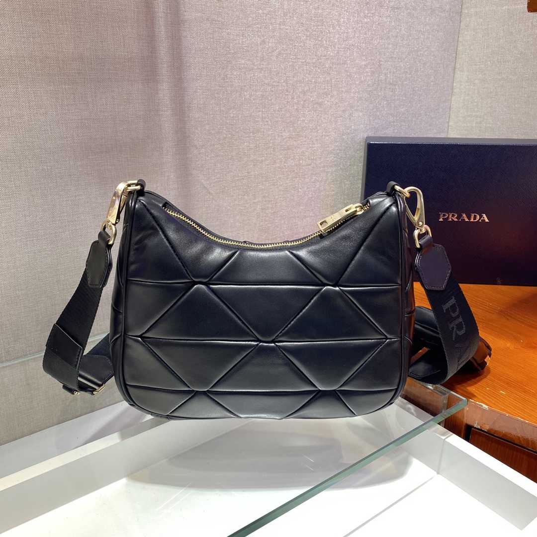 Prada System Patchwork Shoulder Bag(24*17*7cm) - DopestKickz